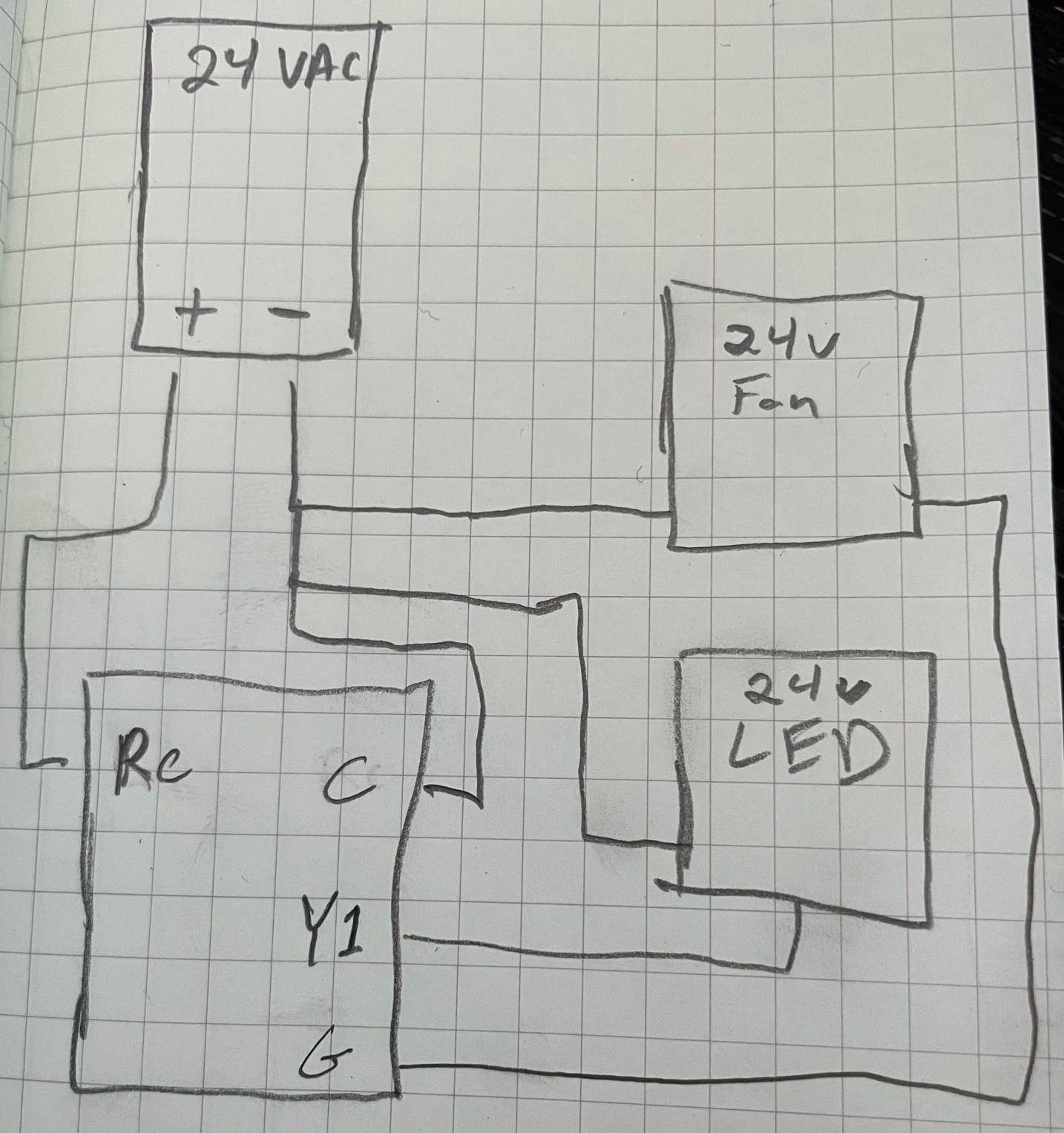 Cooling System Wiring